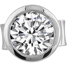 Sirius Pırlanta G Renk 0,24 Karat Pırlanta Tektaş Erkek Küpesi 0401E0039