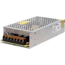 Powermaster PM-9758 12 Volt 15 Amper 180 Watt Metal Kasa Adaptör Adaptör Beyaz