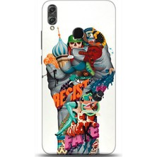 Adveksiyon Huawei Honor 8x Kılıf Hd Baskılı Kılıf - Followed Institution 0591