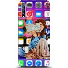 Adveksiyon Huawei Y8P Kılıf Hd Baskılı Kılıf - Followed Institution 0674