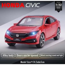 Carstore Honda Civic Type-R 1:32 Model Maket Araba Kirmizi