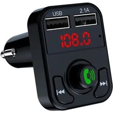 Concord C614  Çift USB & Şarj / Flash Bellek Girişi  Bluetooth Fm Transmitter