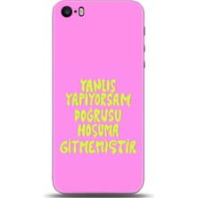 Adveksiyon Apple iPhone 5 / 5s Kılıf Hd Baskılı Kılıf - Followed Institution 0465