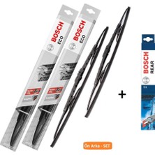 Bosch Nissan X-Trail T31 (2007-2014) Ön Arka Silecek Eski Tip Telli Takım Classic Wiper