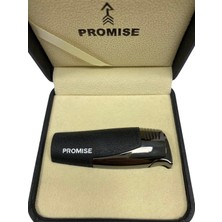 Promise Pürmüzlü Siyah Gümüş Çakmak 409220