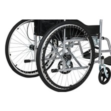 Vera Manuel Tekerlekli Sandaye, Engelli Sandalyesi, Refakatçi Frenli, Katlanabilir Tekerlekli Sandalye