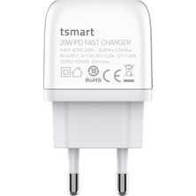 Tsmart Type C Pd 20W Seyahat Hızlı Şarj Cihazı