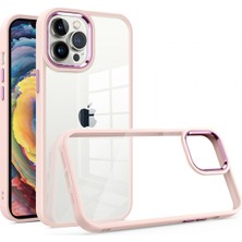 Fybang iPhone 12 Pro Için Kılıf, Tam Kaplama Kılıf, Darbeye Dayanıklı Kılıf Metal Kamera Çerçevesi Darbeye Dayanıklı Telefon Kılıfı (Pembe) (Yurt Dışından)