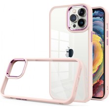 Fybang iPhone 12 Pro Için Kılıf, Tam Kaplama Kılıf, Darbeye Dayanıklı Kılıf Metal Kamera Çerçevesi Darbeye Dayanıklı Telefon Kılıfı (Pembe) (Yurt Dışından)