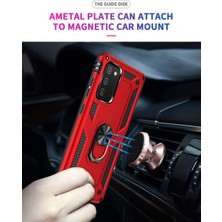 Fybang Samsung A21CASE ile Uyumlu, Hd Ekran Koruyuculu, [askeri Sınıf] Yüzüklü Araç Montaj Çubuğu Hibrit Sert Pc A21 Için Yumuşak Tpu Darbeye Dayanıklı Koruyucu Kılıf (Yurt Dışından)