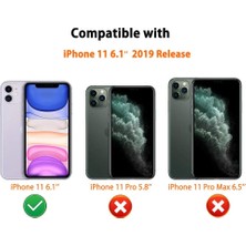 Fybang Cüzdan iPhone 11 Için Kordon Askılı Telefon Kılıfı Kredi Kartı Tutacağı Crossbody, Pu Deri Koruyucu Çanta Fermuarlı Çanta Çubuğu Kapak Kadın Kız (Gül Altın) (Yurt Dışından)