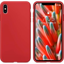 Fybang Iphonexs Max Için Kılıf Kılıf Sıvı Silikon Jel Kauçuk Telefon Kılıfı, Iphonexs Max 6.5 Inç Darbeye Dayanıklı Tam Gövde Ince Yumuşak Mikrofiber Astarlı Koruyucu Kılıf (Kırmızı) (Yurt Dışından)