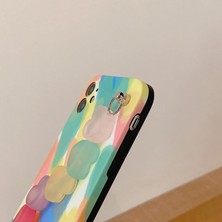 Fybang Kız Kadınlar Güzel Yaz Taze Stil Yeşil Kalpler Yumuşak Tpu Silikon Kauçuk Telefon Kılıfı, iPhone Için Şeffaf Kalpler Bileklik Askı Zinciri Çantası --Iphone 12 Pro Max||qq Candy Hea (Yurt Dışından)