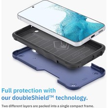 Fybang Seri - (Samsung Galaxy S21 Için) - Doubleshield? Koruyucu Kılıf - Mavi (Yurt Dışından)