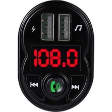 Concord C615  3.1A Çift USB & Şarj  Flash Bellek Girişi  Bluetooth Fm Transmitter