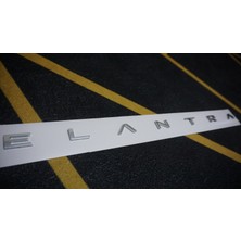 Dk Hyundai 7inci Nesil Elantra Bagaj 3m Krom Abs Yazı Logo Amblem