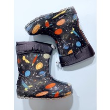 Zenege Çocuk Çizme Yağmur ve Kar Botu Soğuk Geçirmez