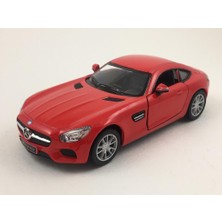 Kinsmart Mercedes Amg Gt 1:36 Kırmızı Çek Bırak Model Araba