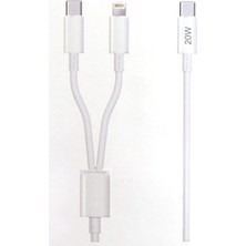Royaleks Yeni Nesil Usb-C To Lightning Usb-C Hızlı Şarj ve Data Kablosu 5.0A Hızlı Kablo 1 Metre 20W
