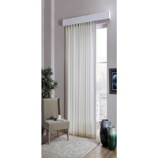 Taç Saten Güneşlik Perde En 500 cm - Çift Kanat-Battal Boy