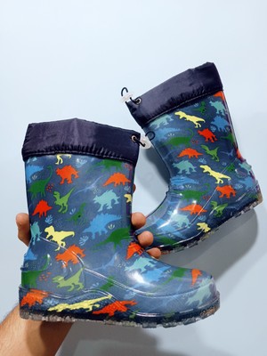 Zenege Çocuk Çizme Yağmur ve Kar Botu Soğuk Geçirmez