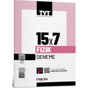 Marka Yayınları 2025 TYT Fizik 15 Deneme Tamamı Video Çözümlü