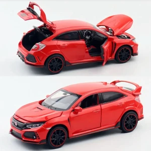 Honda Civic Type-R 1:32 Model Maket Araba Kirmizi