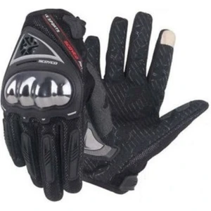 Motosiklet Eldiveni Karbon Full Koruma Feflektörlü Aşınmaya Karşı Dirençli Motor Eldiveni