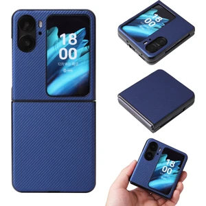 Plz Shop Oppo Find N2 Flip Için Darbeye Dayanıklı Telefon Kılıfı - Mavi (Yurt Dışından)