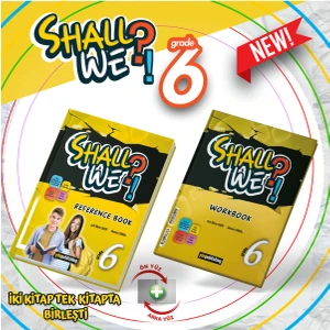 YdsPublishing Yayınları Shall We?! Grade 6 Reference Book Workbook