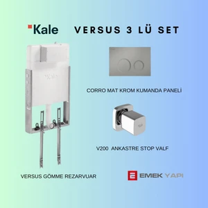 Versus Gömme Rezervuar Set