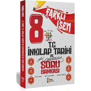 İSEM Yayıncılık 8. Sınıf İnkılap Tarihi ve Atatürkçülük Farklı Soru Bankası