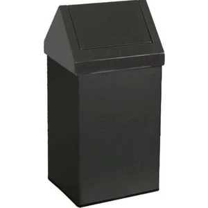 Ofis Turka 36 lt Çatı Kapaklı Çöp Kovası Siyah 1 Adet