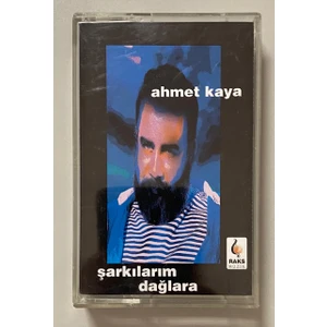 Ahmet Kaya Şarkılarım Dağlara Kaset (Orjinal Dönem Baskı)