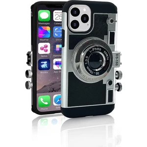 Yeni Emily In Paris Telefon Kılıfı iPhone 13 Için, Vintage Kameralı Telefon Kılıfı iPhone 13,3d Vintage Kamera Tasarımlı Kamera Gibi Görünen Telefon Kılıfı, Kaybolmaya Karşı Uzun K (Yurt Dışından)