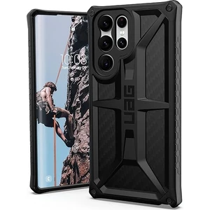 Samsung Galaxy S22 Ultra Kılıf Için Tasarlandı Karbon Fiber Sağlam Hafif Ince Darbeye Dayanıklı Premium Monarch Koruyucu Kapak, [6,8 Inç Ekran] (Yurt Dışından)