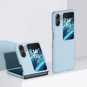 Plz Shop Oppo Find N2 Flip Için Darbeye Dayanıklı Telefon Kılıfı - Açık Mavi (Yurt Dışından)