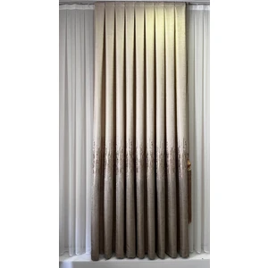 Pano Fon Perde Krem Cappuccino (Tek Kanat)