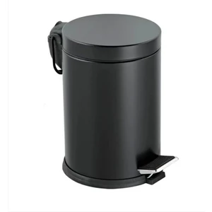 Ofis Turka 12 Lt Pedallı Çöp Kovası Siyah ( 1 Adet )