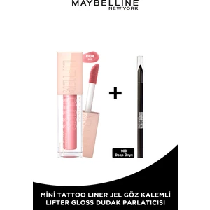 Maybelline New York Lifter Gloss 004 & Maybelline Mini Tattoo Liner Gel Pencil