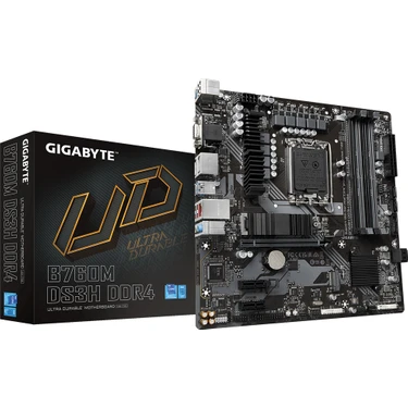 Gigabyte B760M DS3H 5333 MHz (O.C.) DDR4 LGA1700 mAtx