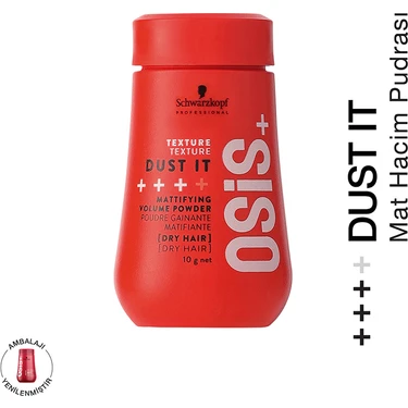 Schwarzkopf Osis+ Dust It 10 g Doku Veren Mat Hacim Pudrası Tüm Saçlar İçin