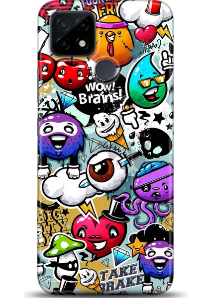 Realme C21 Kılıf Hd Baskılı Kılıf - Followed Institution 0594