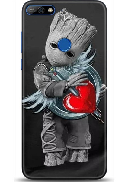 Huawei Y7 2018 Kılıf Hd Baskılı Kılıf - Followed Institution 0282