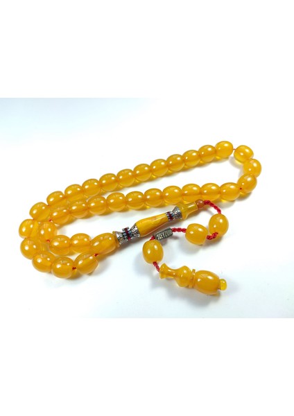 Ebu Zeyn Usta Işi Imzalı 925 Ayar Nakkaş Imame Sıkma Kehribar NO:3213 fiyatları