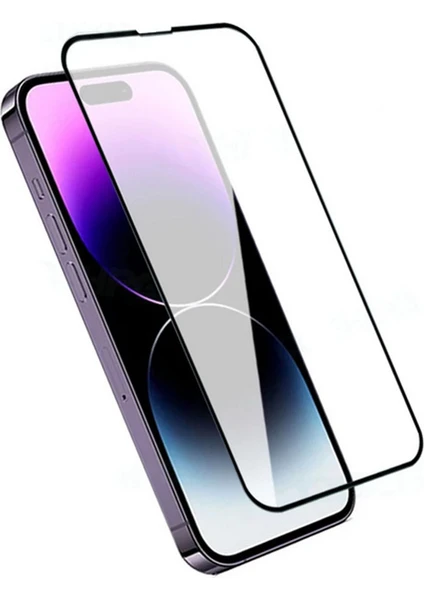 Iphone 15 Pro Ile Uyumlu Ekran Koruyucu Seramik Yapılı Daniv Kırılma Önleyici Koruyucu