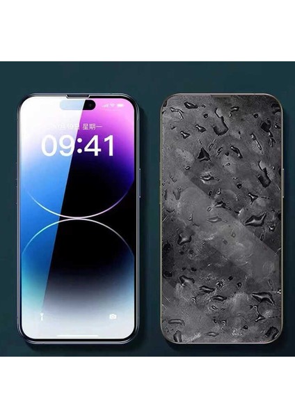 Iphone 15 Pro Ile Uyumlu Ekran Koruyucu Seramik Yapılı Daniv Kırılma Önleyici Koruyucu