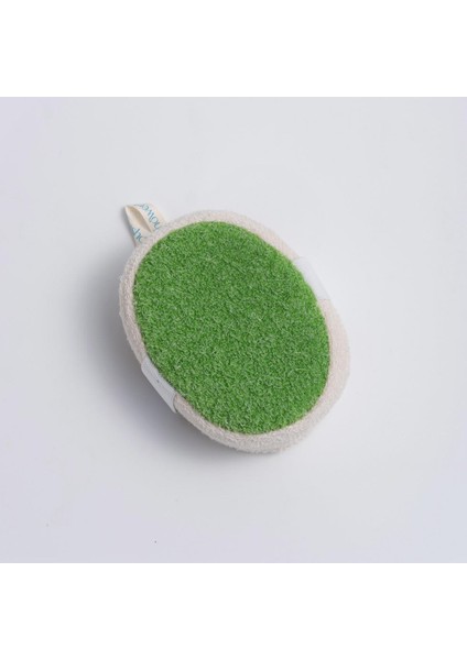 Bg2331 Peeling Etkili Süngerli Oval Kese Yeşil