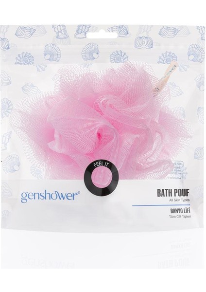 P2902 Bath Pouf Pembe