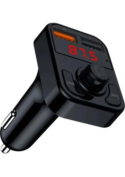 C614  Çift USB & Şarj / Flash Bellek Girişi  Bluetooth Fm Transmitter